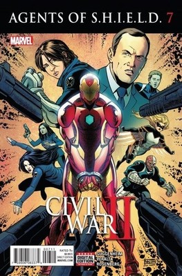AGENTS OF S.H.E.I.L.D. #7 BY MARVEL 2016 1$ COMIC SALE + BONUS
