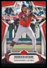 Domingo Leyba 2020 Panini Chronicles Rookies & Stars Rookie Card!!. rookie card picture