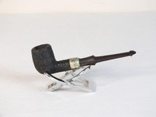 Vintage K&P Petersons Sterling Silver Smoking Pipe - Used