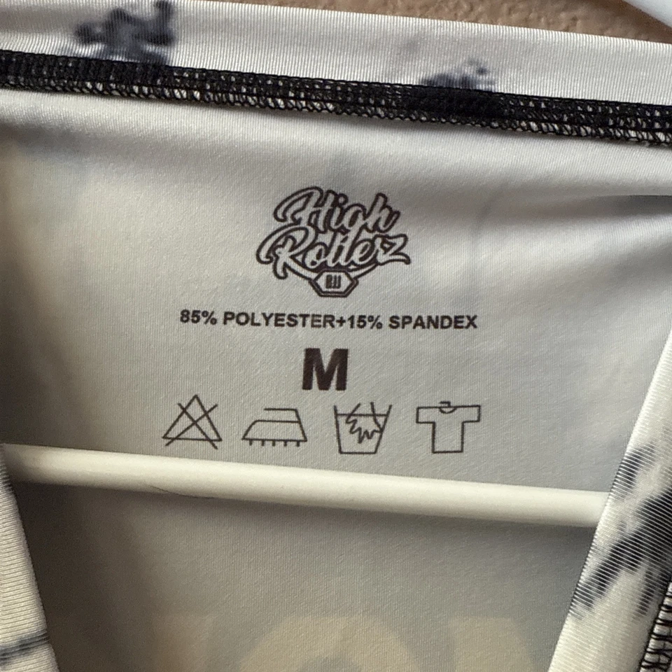 Smoke Train Repeat Tie Dye Rashguard High Rollerz Jiu Jitsu Size M - Image 2 of 3