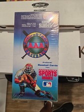 1990 ProCards AAA Baseball Future Stars Factory Sealed Box 48 Packs