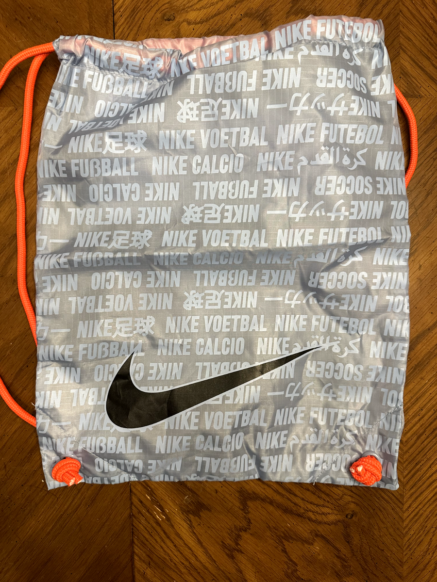 Nike Football ナップサック New Nike String Bag Gym Drawstring Soccer Cleats Carry Sack