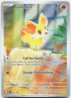 Fennekin - Holo Promo ME: Mega Evolution Promo 080 NM