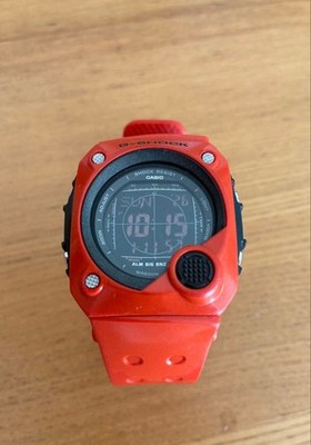 CASIO レジスター レッド/ブラック Amazon.com: Casio G-Shock Black Resin Red Analog-Digital Watch GA