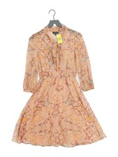 Topshop A-Line Mini Dress UK8 in Multi