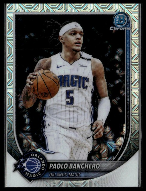 2025-26 Bowman #BCV-94 Paolo Banchero Chrome Mojo Refractors