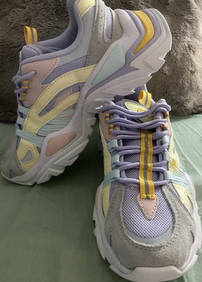 Fila Electrove CB EU 36 mehrfarbig Pastell Mesh Wildleder atmungsaktiv