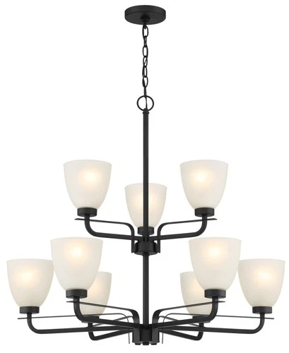Minka Lavery 4889 Kaitlen 9 Light 31"W Two Tier Vantage - Coal - Picture 2 of 2