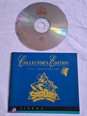 Space Quest Collectors Edition: 1+2+3+4+5 - PC- CD mit Handbuch - US-Version TOP
