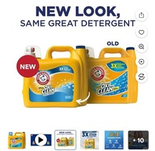 Arm & Hammer 33200-09793 Liquid Laundry Detergent Clean Burst 210 oz pack of 2 0.18 per gallon