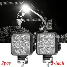Mini 2'' LED WORK LIGHTS fit Caterpillar Construction Equipment Forklift Tractor