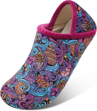 Unisex Adults Rubber Sole Slippers