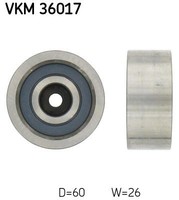 SKF Umlenk-/FüHrungsrolle, Keilrippenriemen VKM 36017 FüR Opel Renault