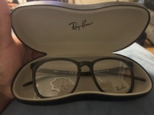 AUTHENTIC Ray-Ban RX 5387F Rayban eyeglasses Frame 2000 Black 54mm UNISEX