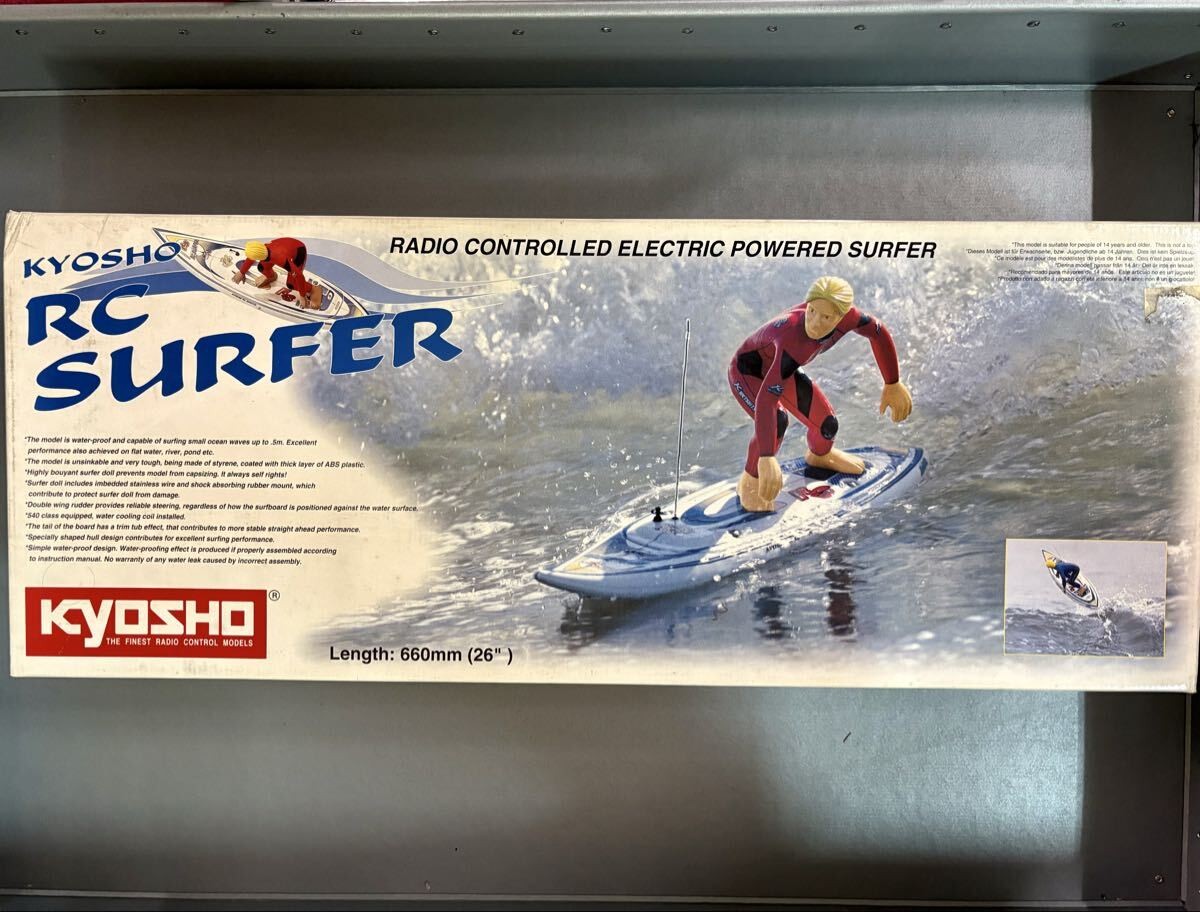京商　RC SURFER Kyosho RC Surfer Unassembled Kit RC Surfing Board Model Kyosho