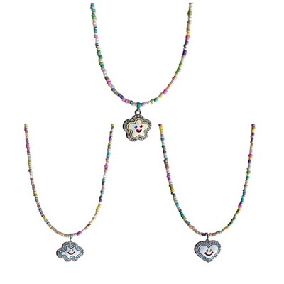 Cute Star/Cloud/Heart Pendant Necklace Choker Clavicle Chain Beaded Necklace