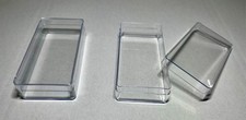 50 Klarsichtdosen (flach) Schmuckdosen, Edelsteindosen, Box für Mineralien