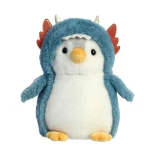 Aurora® Playful Pompom Penguin™ Dragon Stuffed Animal - Vibrant Companions...