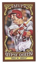 2016 Topps Gypsy Queen MVP Minis - LOS ANGELES ANGELS 