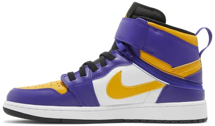 シューズ(男性用) Lakers Nike SB Air Jordan 1 Retro High Jordan Mens Air 1 Mid DQ8426 517 Lakers - Size, Black