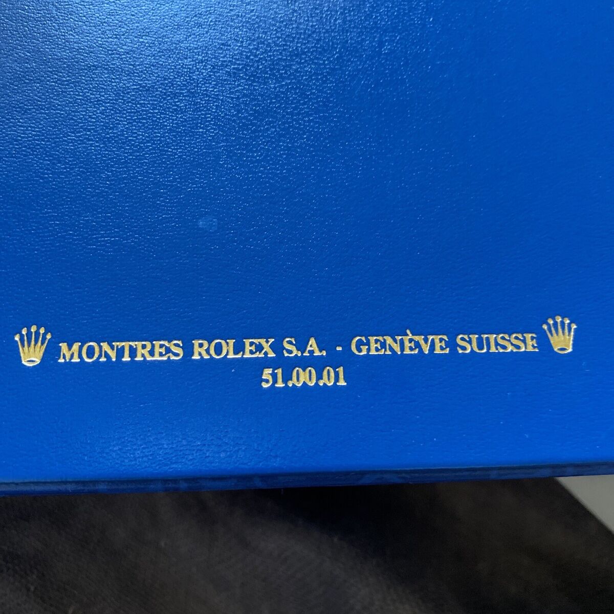 Vintage Rolex Blue Large Box Without Key 51.00.01 | eBay Vintage Rolex Blue Large Box Without Key 51.00.01 | eBay