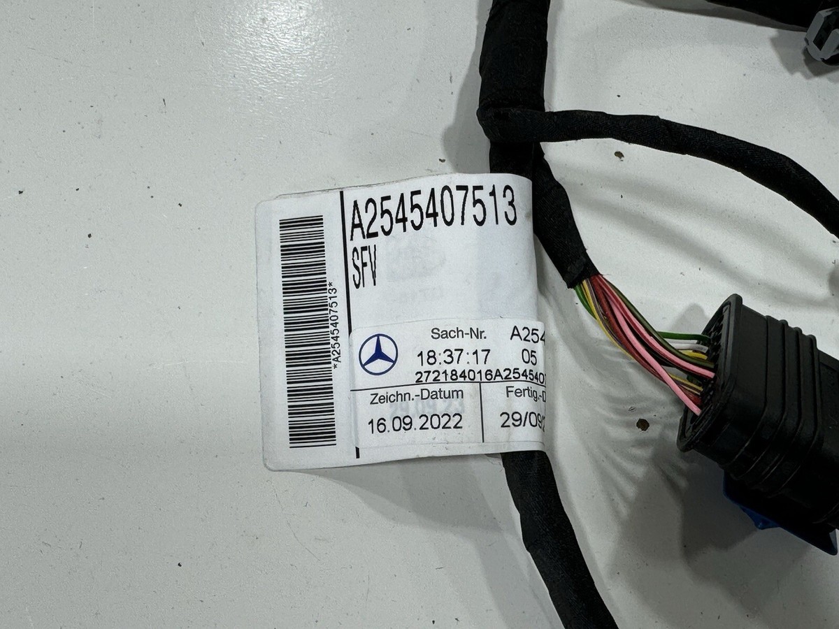 Mercedes GLC Front bumper parking sensor wiring harness