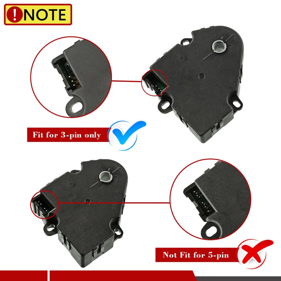 A/C Air Inlet Temperature Door Actuator for Buick Chevrolet GMC ...