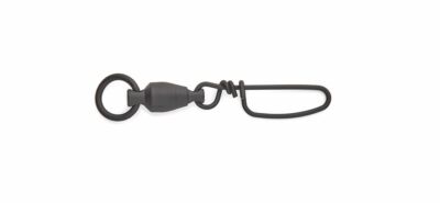 Sampo Ball Bearing Swivels Solid Ring Coastlocks Size 67 - 200lb Black Pack of 2