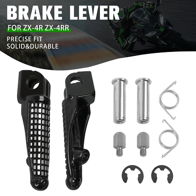 レーバテイン HTTMT Front Foot Pegs & Bracket for KAWASAKI NINJA ZX6R 2005