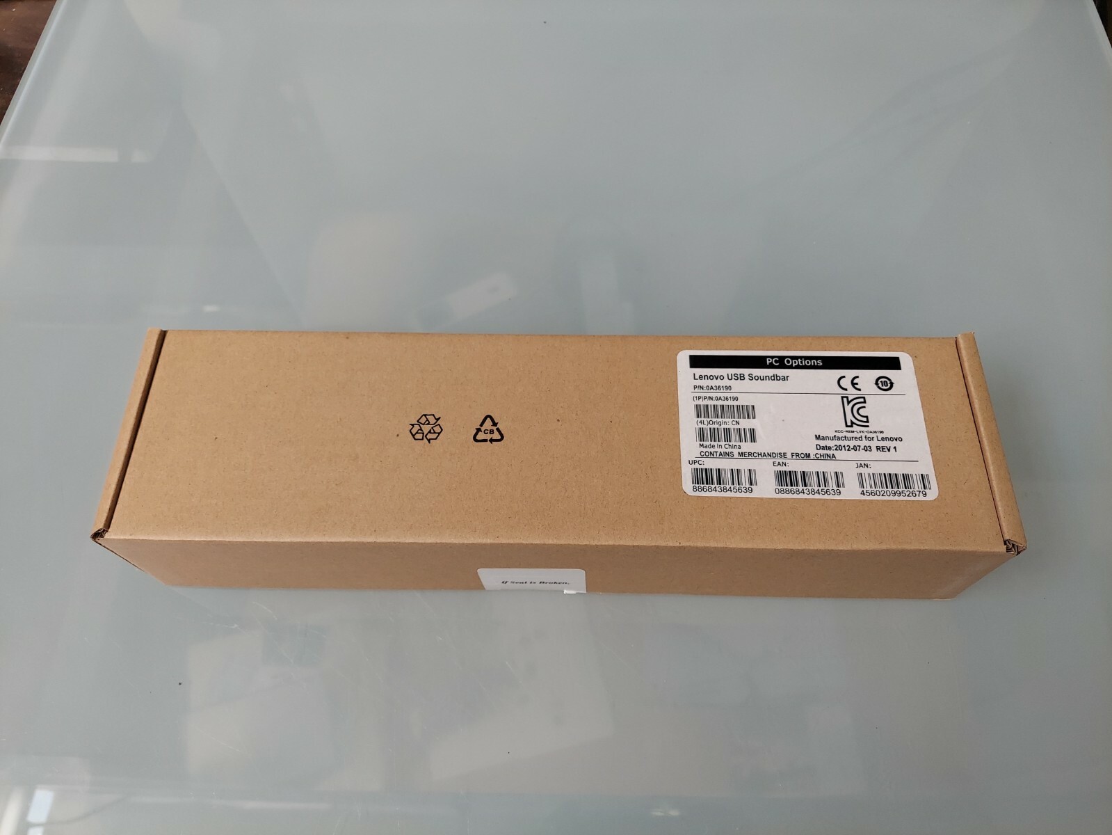 lenovo usb soundbar 0a36190