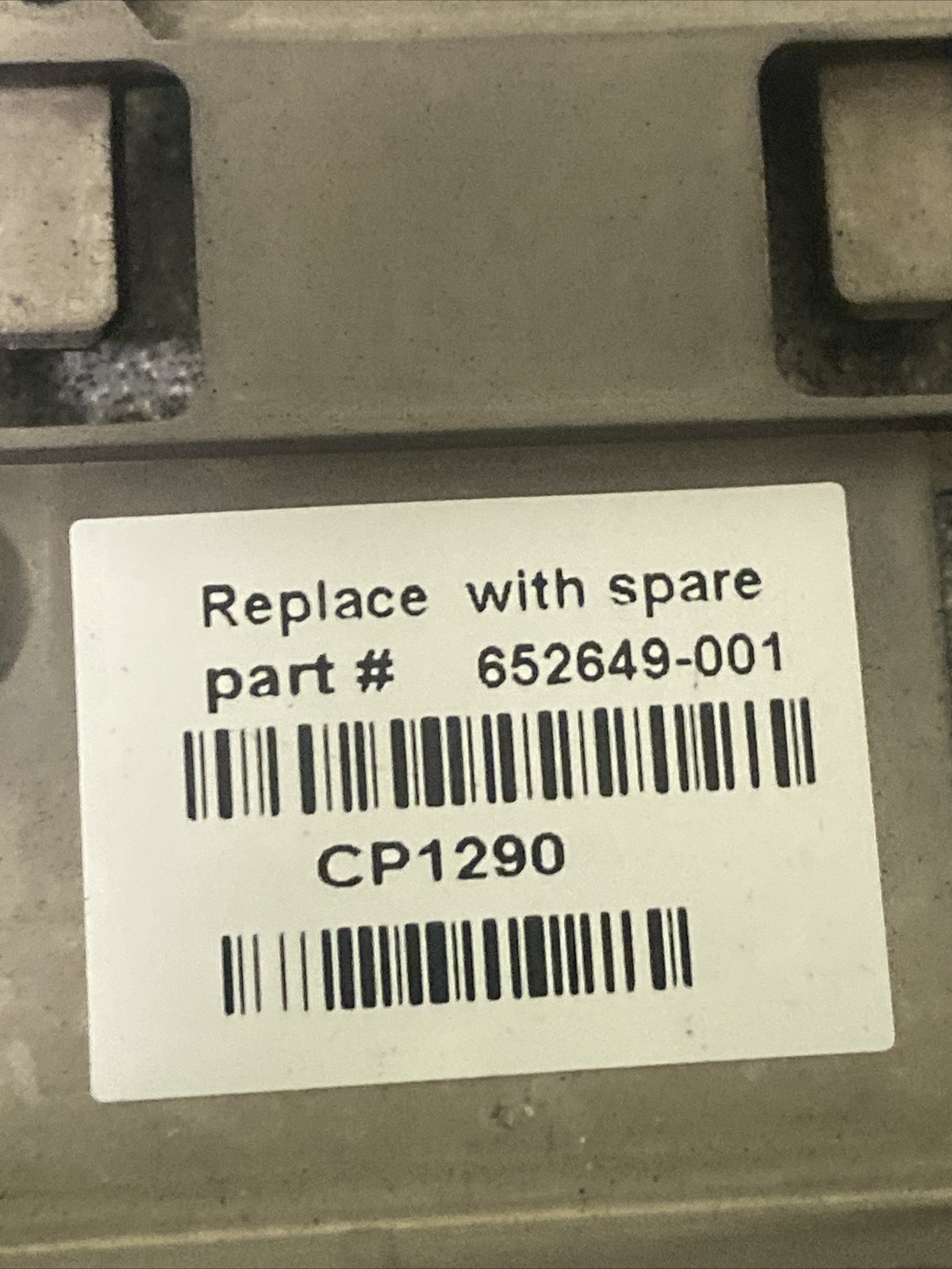 OEM HP EliteBook 8570w 849 Bottom Case 652649-001 for sale online 