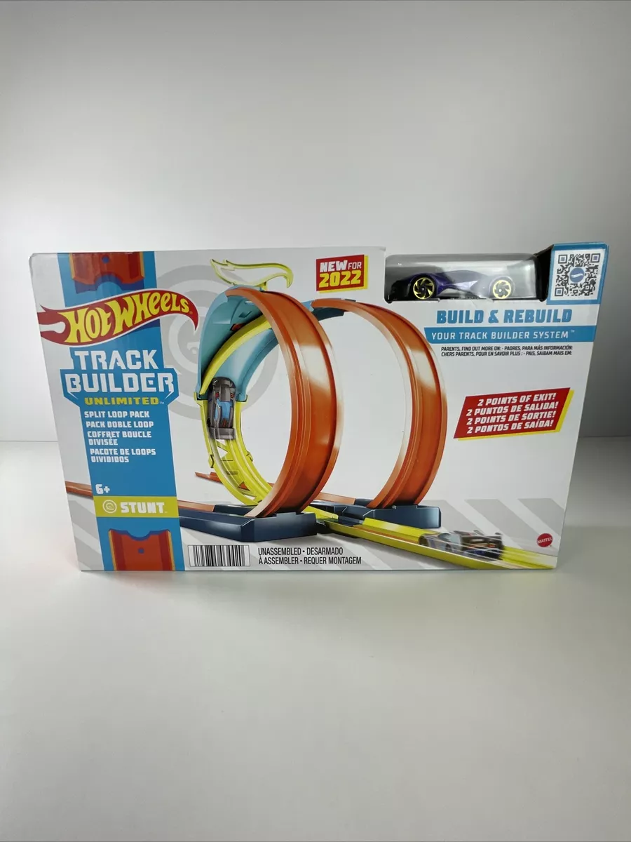 Hot Wheels Track Builder Unlimited Split Loop Pack