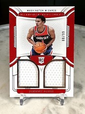 JOHNNY DAVIS 2022-23 Panini National Treasures RC Rookie Dual Patch #35/99