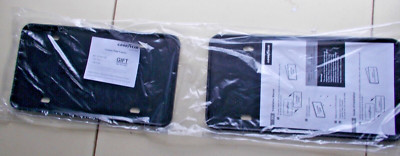 New Good Year License Plate Frames Black Set of 2 Art: GYOO3799