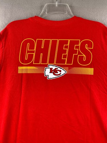 Kansas City Chiefs Nike Facility Playbook Performance T-Shirt Men's 2020 NFL KC - Picture 5 of 13