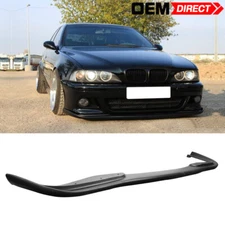 Fits 96-03 BMW E39 5 Series M Bumpers Only H Style Front Bumper Lip Spoiler PP