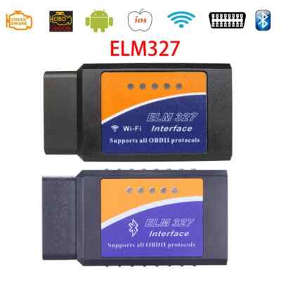 ELM327 BT WIFI Car Diagnostic Scanner Auto Fault Code Reader Tool OBD2