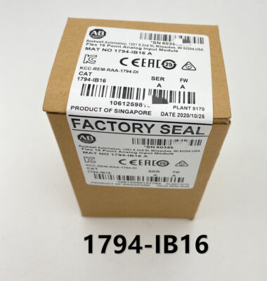 New Original Factory Sealed AB 1794-IB16 SER A Flex I/O Input Module 1794IB16