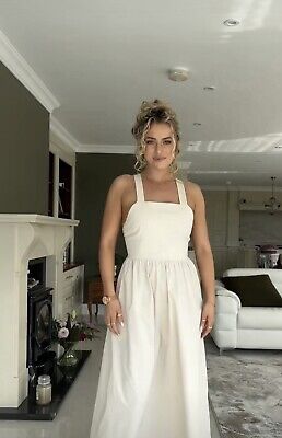 ZARA NWT WOMAN SS24 LONG TANK DRESS ZW COLLECTION ECRU ZARA NWT WOMAN SS24 LONG TANK DRESS ZW COLLECTION ECRU