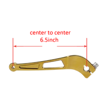 Aluminum Left Shift Lever for Harley Dyna 91-17 Street Bob FLD FXDC/I FXDWG/I 