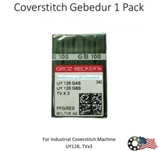 New 1 Pack Coverstitch Needle Size#14 Gebedur Groz-Beckert