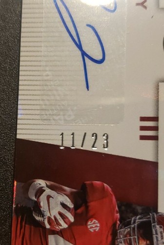 Henry Ruggs RC Jerry Jeudy⚡2020 Contender DP CC Signature Cracked Ice /23 SGC 9 - Picture 2 of 3