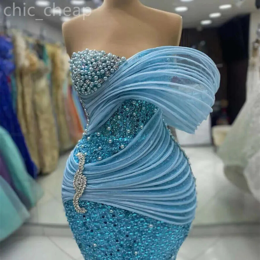 Mermaid Beading Prom Party Dress Evening Dress 22nd Birthday Outfit main image 0
