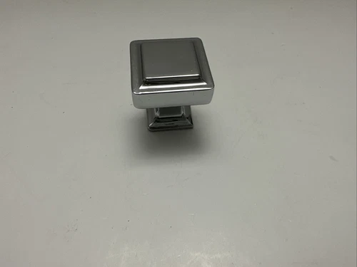 Top Knobs TK701PC Cabinet  Ascendra Knob 1 1/8 Inch Polished Chrome - Picture 1 of 5