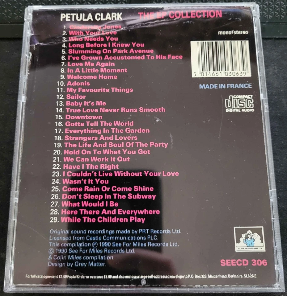 EP / Petula Clark / THE Collection | CD - Bild 2 von 2
