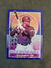 2021 Panini Chronicles Overdrive #15 LUIS ROBERT Purple Velocity Prizm Card C22