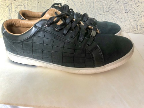 Ted Baker Borgeo Black Nubuck Low Top 