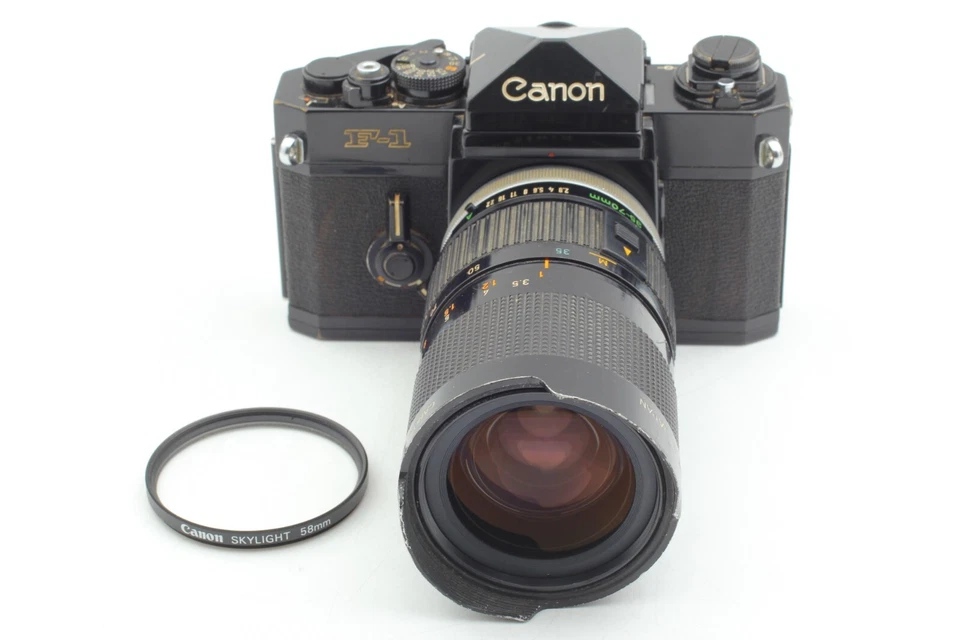 【 EXC+4】 Canon F-1 35mm Film Camera w/ FD 35-70mm F2.8-3.5 S.S.C. Lens Japan JPN - Image 2 of 4