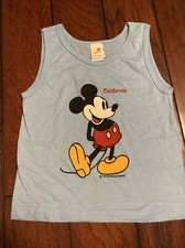 vintage 1980s Walt Disney Company Mickey YOUTH tank Size Small Single Stitch