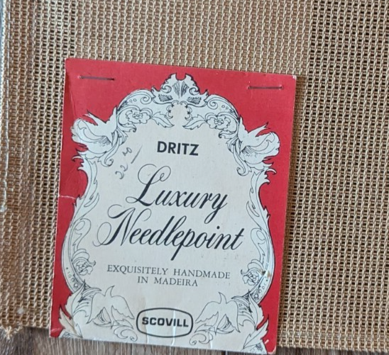 KIT DE BRODERIE Petit Modèle Fleurs Jardin Point De Croix Dmc 1 Tissu